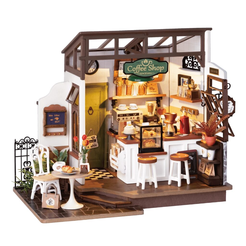 Rolife Slow Life Café Model Kit 6946785119312